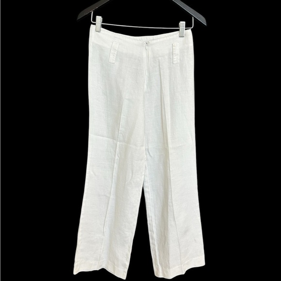 Alizia Amanti NWOT size 8 (see measurements!) Linen wide legged pants - Picture 1 of 12